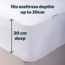Silentnight Waterproof Mattress Protector - Double - 2 Pack - thumbnail 5