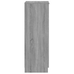 Berkfield Shoe Cabinet Grey Sonoma 30X35X100 Cm Engineered Wood - thumbnail 7