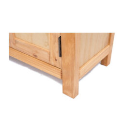 Cabinet Bits Lugo Waxed 3 Drawer 3 Door Sideboard Wood Knob - thumbnail 7