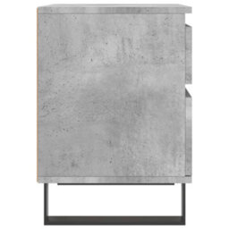 Berkfield Bedside Cabinets 2 Pcs Concrete Grey 40X35X50 Cm Engineered Wood - thumbnail 8