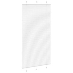 Berkfield Pleated Blind White 110X200 Cm Fabric Width 109.4 Cm Polyester - thumbnail 3