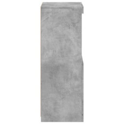 Berkfield Sideboard With Led Lights Concrete Grey 41X37X100 Cm - thumbnail 8