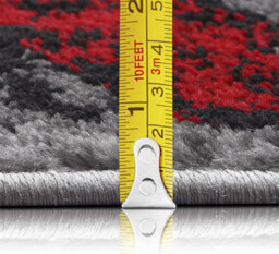 Modern Abstract Area Rug Soft Thick Pile Carpet Living Room Bedroom Non Shedding Polypropylene 80X150 Cm - thumbnail 3