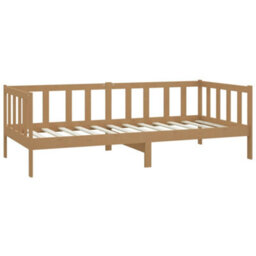 Vidaxl Day Bed Without Mattress Honey Brown Solid Wood Pine 90X200Cm - thumbnail 5