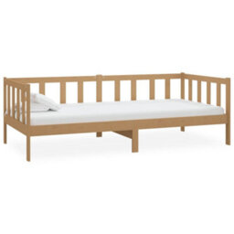 Vidaxl Day Bed Without Mattress Honey Brown Solid Wood Pine 90X200Cm - thumbnail 2
