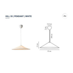 Nordlux Hill Tyvek Pendant Light Crinkled  White,mains - thumbnail 6