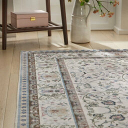 Xample Concept Looms Liberty Pastel Washable Rug 120 X 180 Cm - Soft Velvet Feel, Non-Slip Backing, Short Pile, Neutral Indoor Rug - thumbnail 7