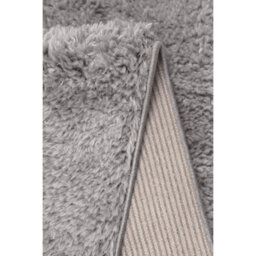 Melrose Laguna Super Soft Shaggy Silver Area Rug 120/170Cm - thumbnail 4