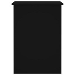 Berkfield Desk Black 100X55X75 Engineered Wood - thumbnail 5