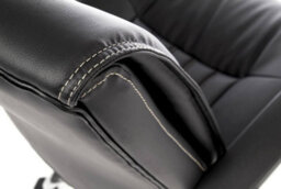 Teknik Milan Executive Chair In Leather Look Finish, With Gas Lift Seat Height Adjustment And Recline Function - thumbnail 3