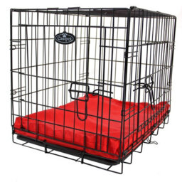 Actiaspet Small Dog Bed Cage Crate Pet Waterproof Hygienic Bedding Tough Hardwearing Cushion Mat Red - thumbnail 6