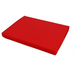 Actiaspet Small Dog Bed Cage Crate Pet Waterproof Hygienic Bedding Tough Hardwearing Cushion Mat Red