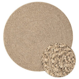 Walplus Rug Zizur 90 Cm Jute Look Indoor And Outdoor - thumbnail 2