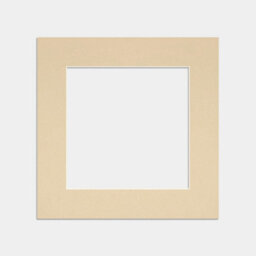 Ak Frames 60X60Cm Ivory Picture Mounts To Fit 40X40Cm Aperture Size - Mount Board Only (No Frame Included) - thumbnail 1