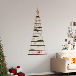 Walplus Hanging Christmas Tree With Top Star 74X150 Cm Natural Branch - thumbnail 3