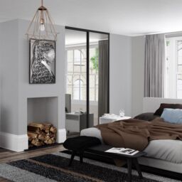 Spacepro Classic Mirrored 2 Door Sliding Wardrobe Door Kit (H)2220mm (W)1793mm - thumbnail 3