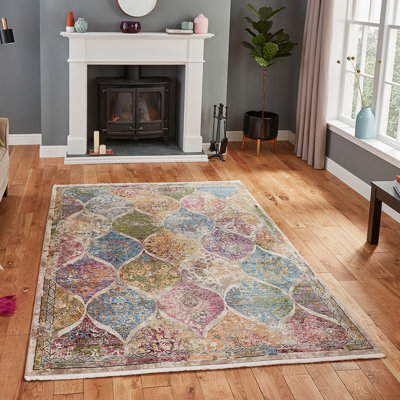 Think Rug Athena 24021 Multi Rug-120Cm X 170Cm - image 1