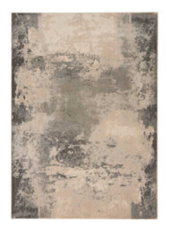 Ivory/grey Rug, Anti-Shed Abstract Rug With 10mm Thick, Modern Luxurious Rug For Bedroom, & Dining Room-160Cm X 221Cm - thumbnail 1