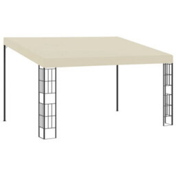 Walplus Wall-Mounted Gazebo 3X4 M Cream Fabric