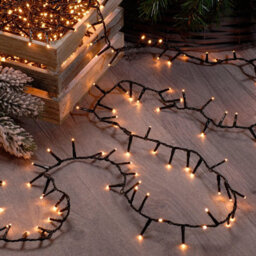 Festive Indoor & Outdoor 7Ft Christmas Tree Lights 1000 Warm White Leds - thumbnail 3
