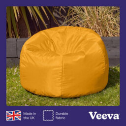 Icon Classic Indoor Outdoor Bean Bag Chair Yellow - thumbnail 5