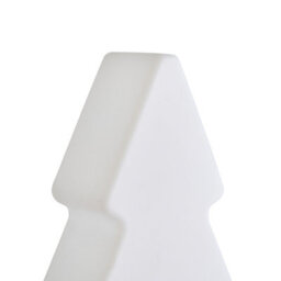 Beliani Cordless Rgb Christmas Tree Floor Lamp White Ip54 - Rechargeable Outdoor Decorative Light, 830mm - thumbnail 5