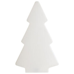 Beliani Cordless Rgb Christmas Tree Floor Lamp White Ip54 - Rechargeable Outdoor Decorative Light, 830mm - thumbnail 2