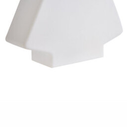 Beliani Cordless Rgb Christmas Tree Floor Lamp White Ip54 - Rechargeable Outdoor Decorative Light, 830mm - thumbnail 7