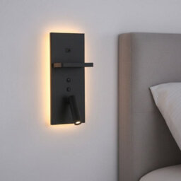 Ultra Beam Lighting Ultrabeam 4 Watt White Reading Wall Lamp For Bedroom - Usb & Wireless Charging - thumbnail 4