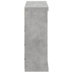 Berkfield Sideboard With Led Lights Concrete Grey 81X37X100 Cm - thumbnail 7
