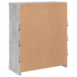 Berkfield Sideboard With Led Lights Concrete Grey 81X37X100 Cm - thumbnail 8