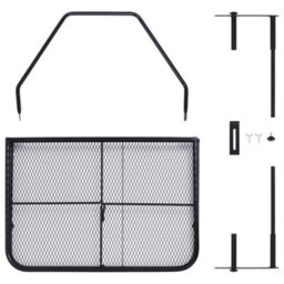 Vidaxl Balcony Table Black 60X40 Cm Steel - thumbnail 8