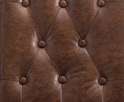 Set Of 2 Tufted Button Back Suede Fabric Dining Chairs Brown By Mcc Direct - thumbnail 5