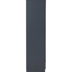 Seconique Dakota 2 Door 1 Drawer Mirrored Wardrobe - Dark Grey - thumbnail 5