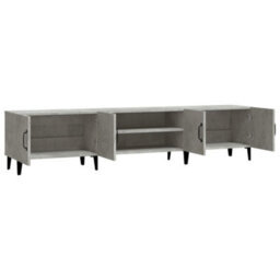 Walplus Tv Cabinet Concrete Grey 180X31.5X40 Cm Engineered Wood - thumbnail 7