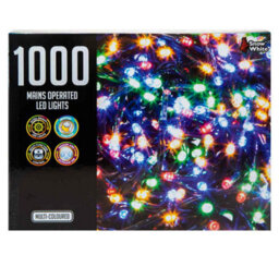 Christmas Lights 1000 Led 25M Xmas Tree Fairy - thumbnail 7