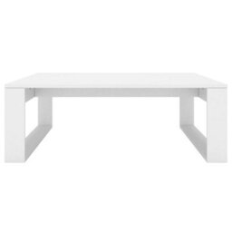 Vidaxl Coffee Table White 100X100X35 Cm Engineered Wood - thumbnail 5