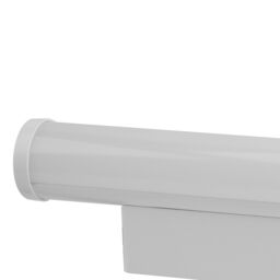 Matt White Bathroom Wired Wall Light - thumbnail 3