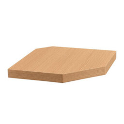 Spot On Dealz Oak Wooden Corner Floating Shelves Small Wall Shelf - thumbnail 5