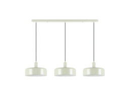 Luminosa Lighting Luminosa Alessia Bar Pendant Ceiling Light Matt Pearl 3Xe27 - Uk Stock - thumbnail 5