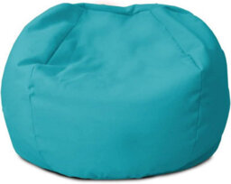rucomfy Beanbags Rucomfy Indoor Or Outdoor Kids Water Resistant Turquoise Small Classic Beanbag - thumbnail 2