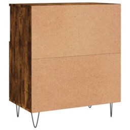 Berkfield Durable Sideboard Smoked Oak 60X35X70 Cm Engineered Wood - thumbnail 8