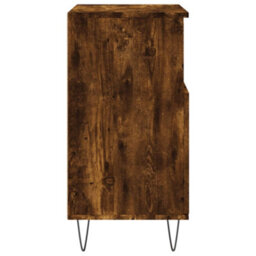 Berkfield Durable Sideboard Smoked Oak 60X35X70 Cm Engineered Wood - thumbnail 7