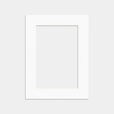 Ak Frames 16X12 White Picture Mounts To Fit 12X8 Aperture Size - Mount Board Only (No Frame Included) - image 1
