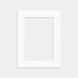 Ak Frames 16X12 White Picture Mounts To Fit 12X8 Aperture Size - Mount Board Only (No Frame Included) - thumbnail 1