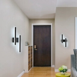 Pheashine Led Wall Light Indoor,32W Modern Indoor Wall Lights For Bedroom Living Room Corridor, Cold White Light 6500K - thumbnail 2