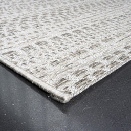 Beige Striped Outdoor Rug, Striped Stain-Resistant Rug For Patio, Garden, Deck, 5mm Modern Outdoor Rug-200Cm X 290Cm - thumbnail 3