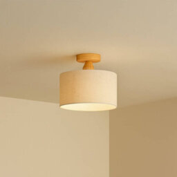 Edit Rustic Semi-Flush Ceiling Light Natural - thumbnail 5