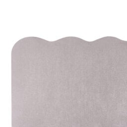 Beliani Ottoman Bed Chenille Nanterre 160 X 200 Cm (Eu King Size) Taupe - thumbnail 8