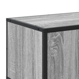 Berkfield Industrial Tv Cabinet Grey Sonoma 180X35X41 Cm Engineered Wood - thumbnail 8